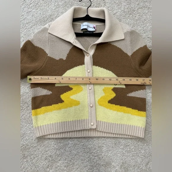 HOUSE OF SUNNYTHE DUNES TRIPPER CARDIGAN Sz 4